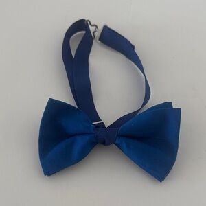 Hand-made Blue Bow Tie